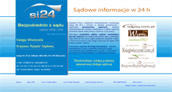 Desktop Screenshot of krs.si24.pl